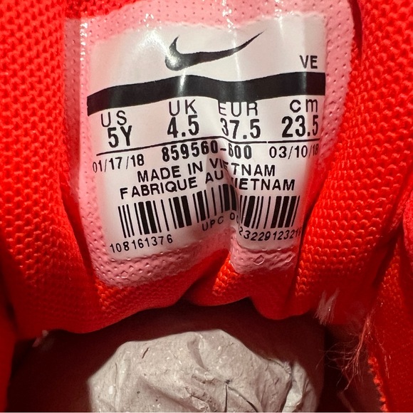 Nike, Grade School, Air Max 90 LTR, 859560 600, Pink & Black - Picture 12 of 13